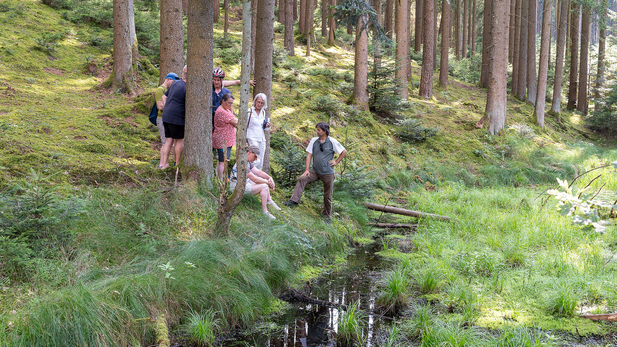 An der Pfettrachquelle⎜Bild: Heinrich inkoferer