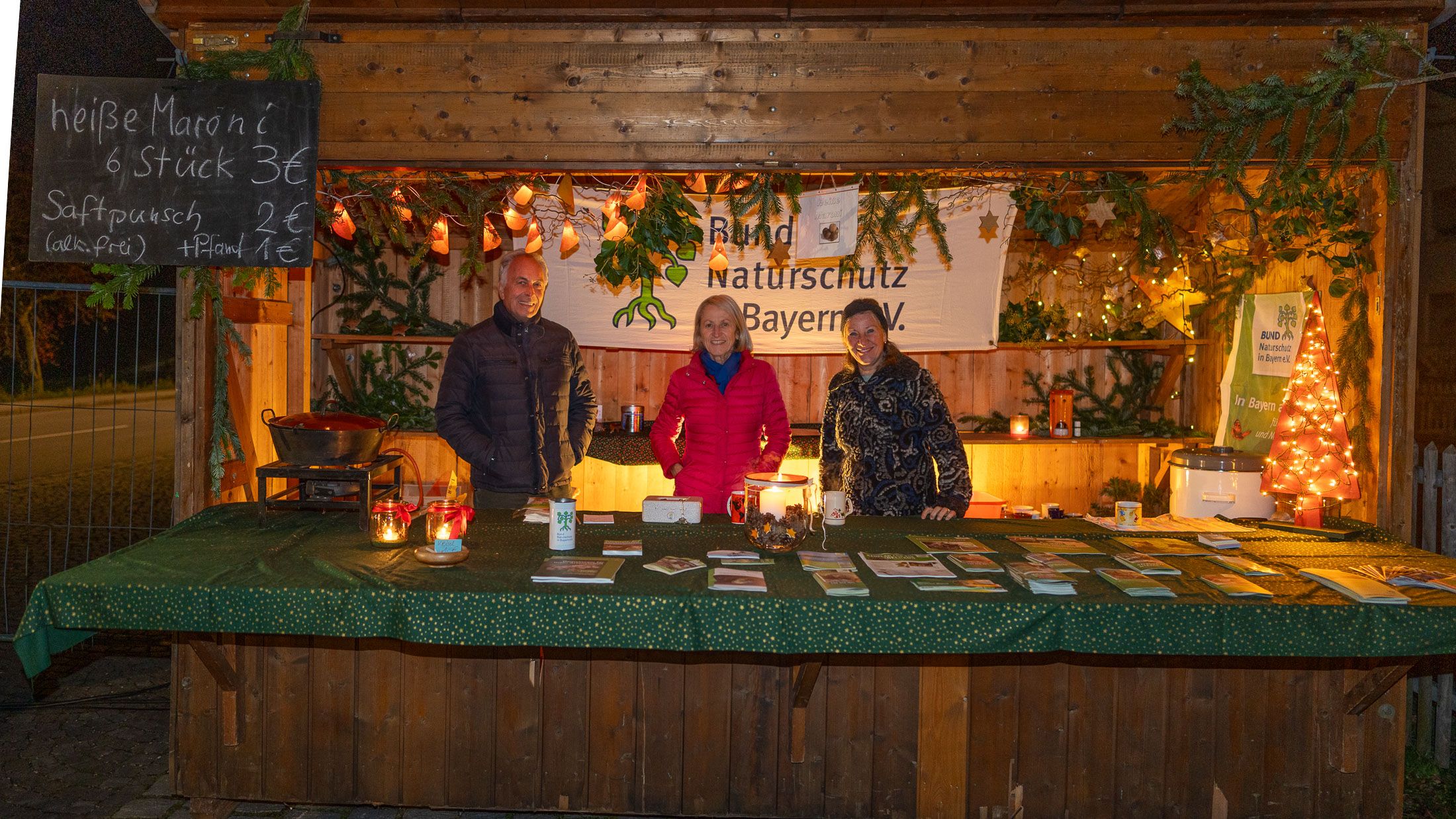 Weihnachtsmarkt Weihmichl OG Holledauer Eck⎥Bild Heinrich Inkofererr