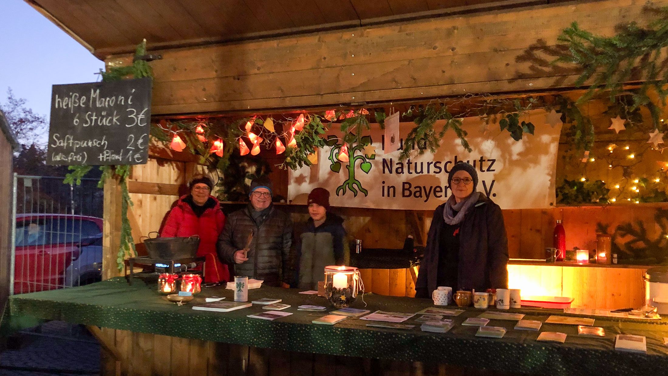 Weihnachtsmarkt Weihmichl OG Holledauer Eck⎥Bild Heinrich Inkofererr