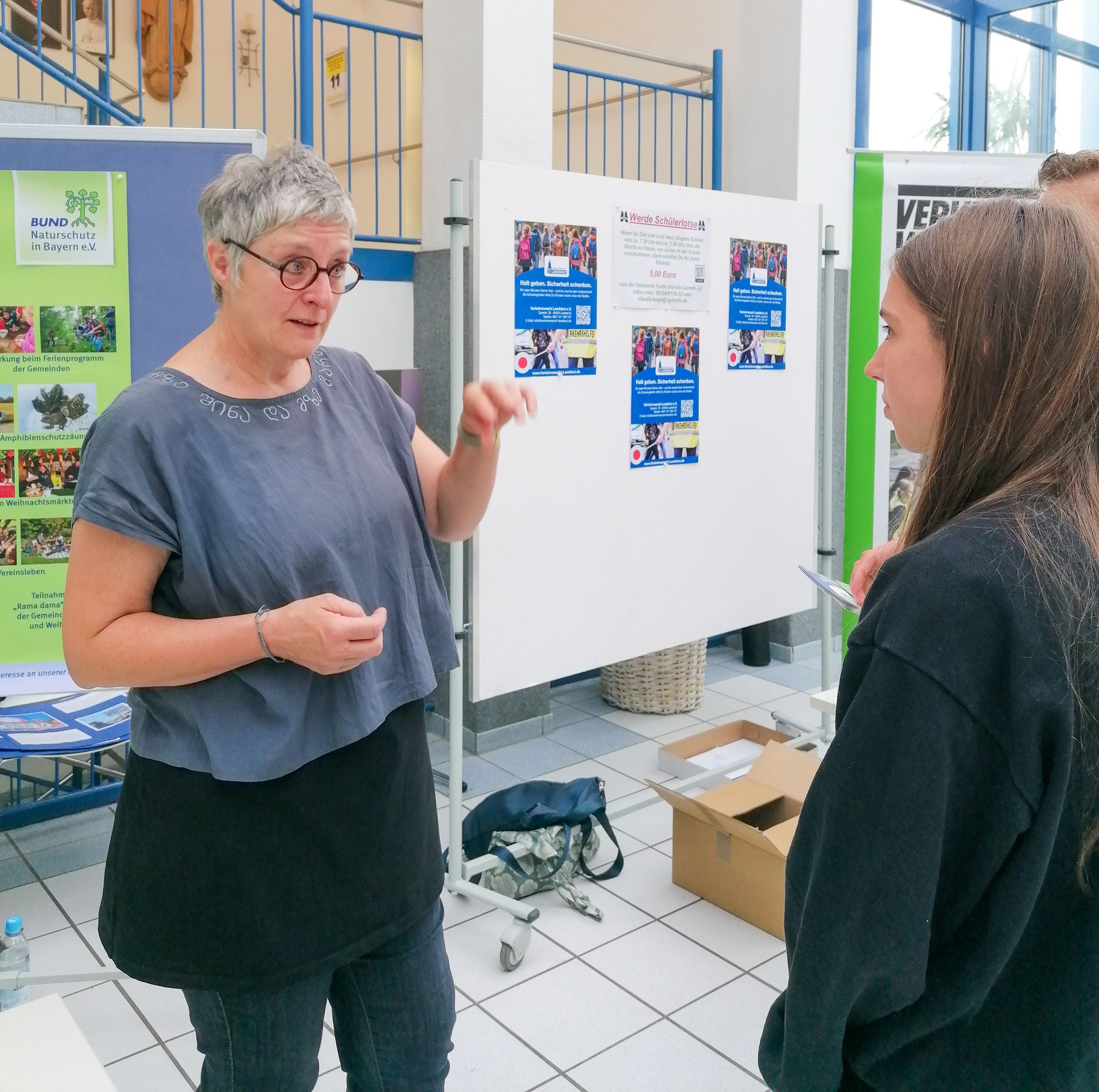 Gaby Sterr | Bild: Bernhard Spitzer Tag des Ehrenamts Gymnasium Furt b. Landshut BN OG Holledauer Eck
