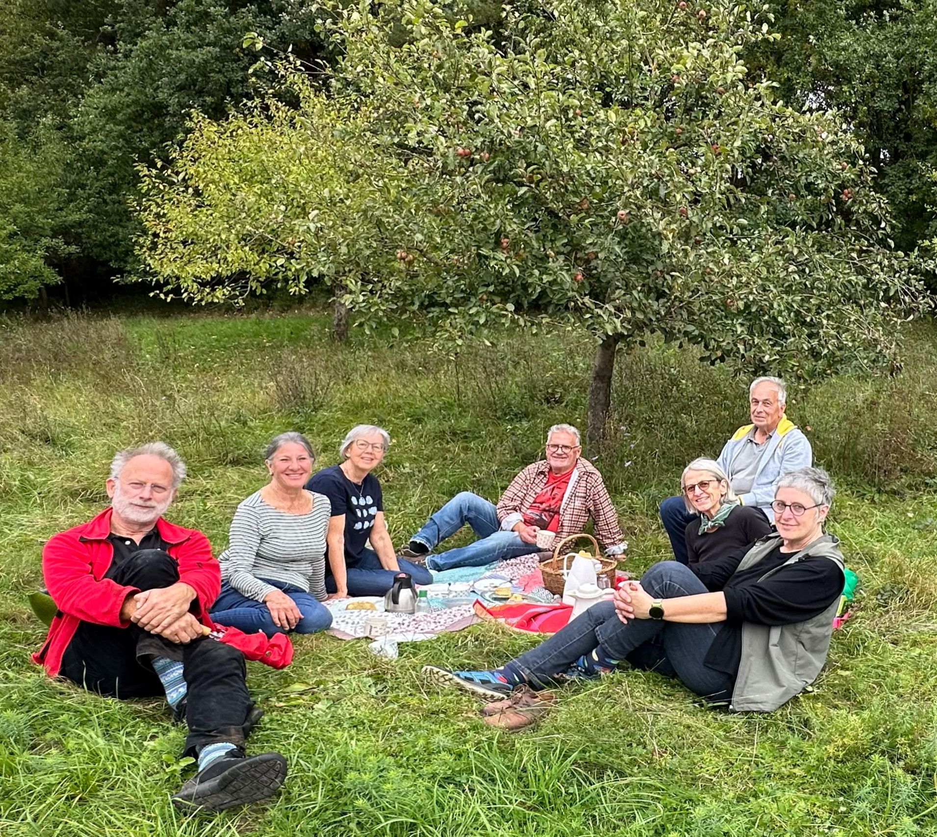 Picknick nach der Obsternte | Bild: Lisa Voit Picknick Obsternte