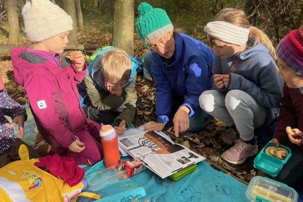 Ergoldinger Naturforscher. Foto: Angelika Thomas